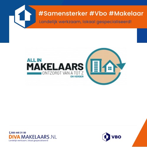 DIVA Makelaars start samenwerking met All-In Makelaars uit Leiden.